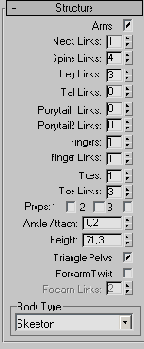  structure    biped