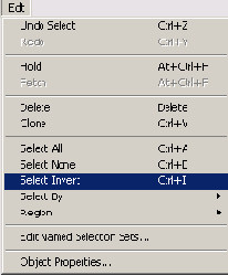    select invert        